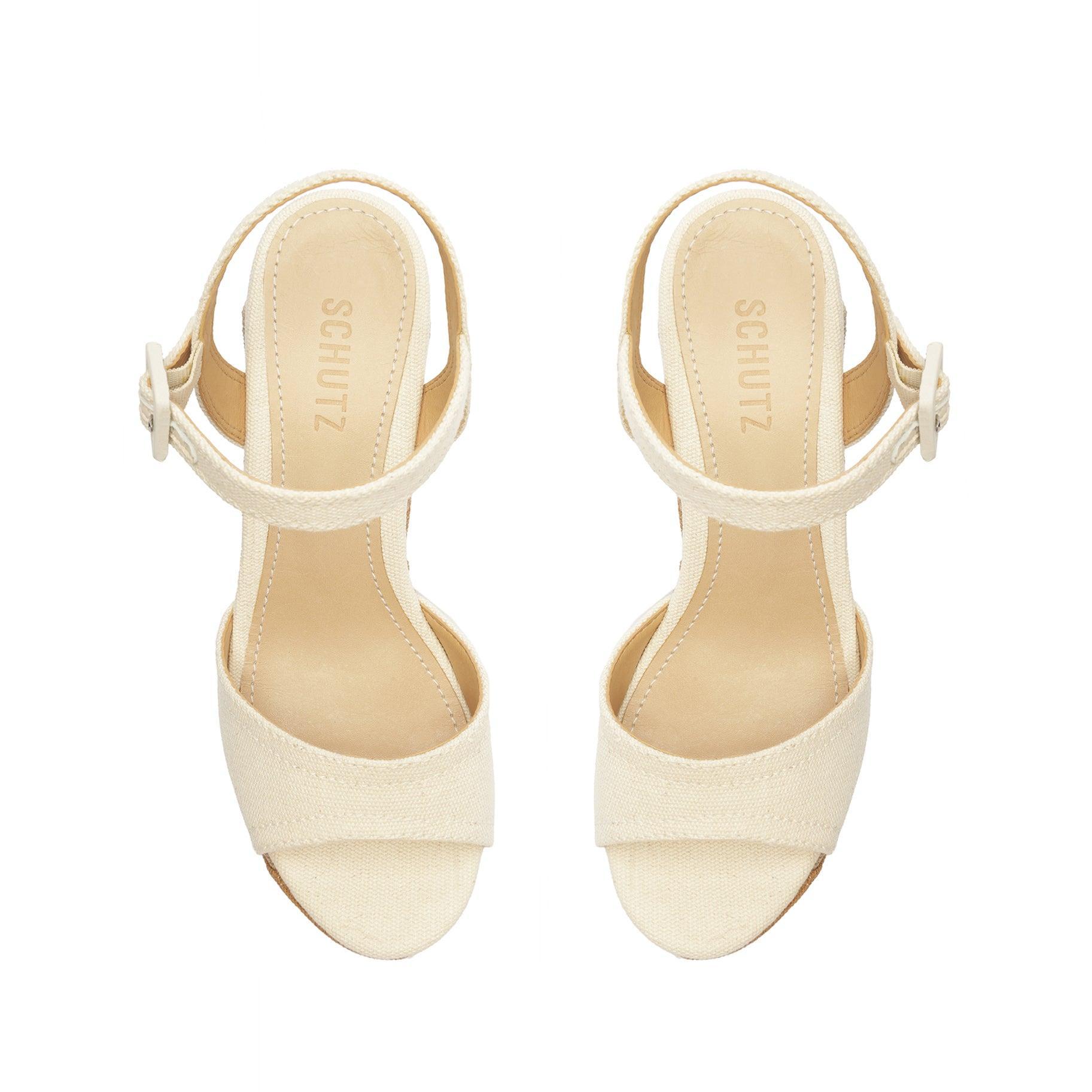 Isabelle Platform Nappa Leather Sandal Female Product Image