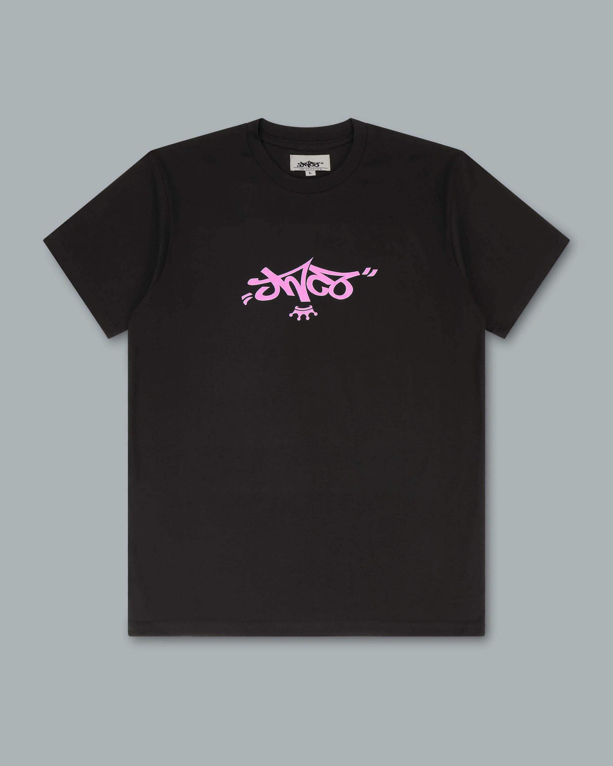 Reversed Crown Tee. Coal/ Lavender. Male Product Image