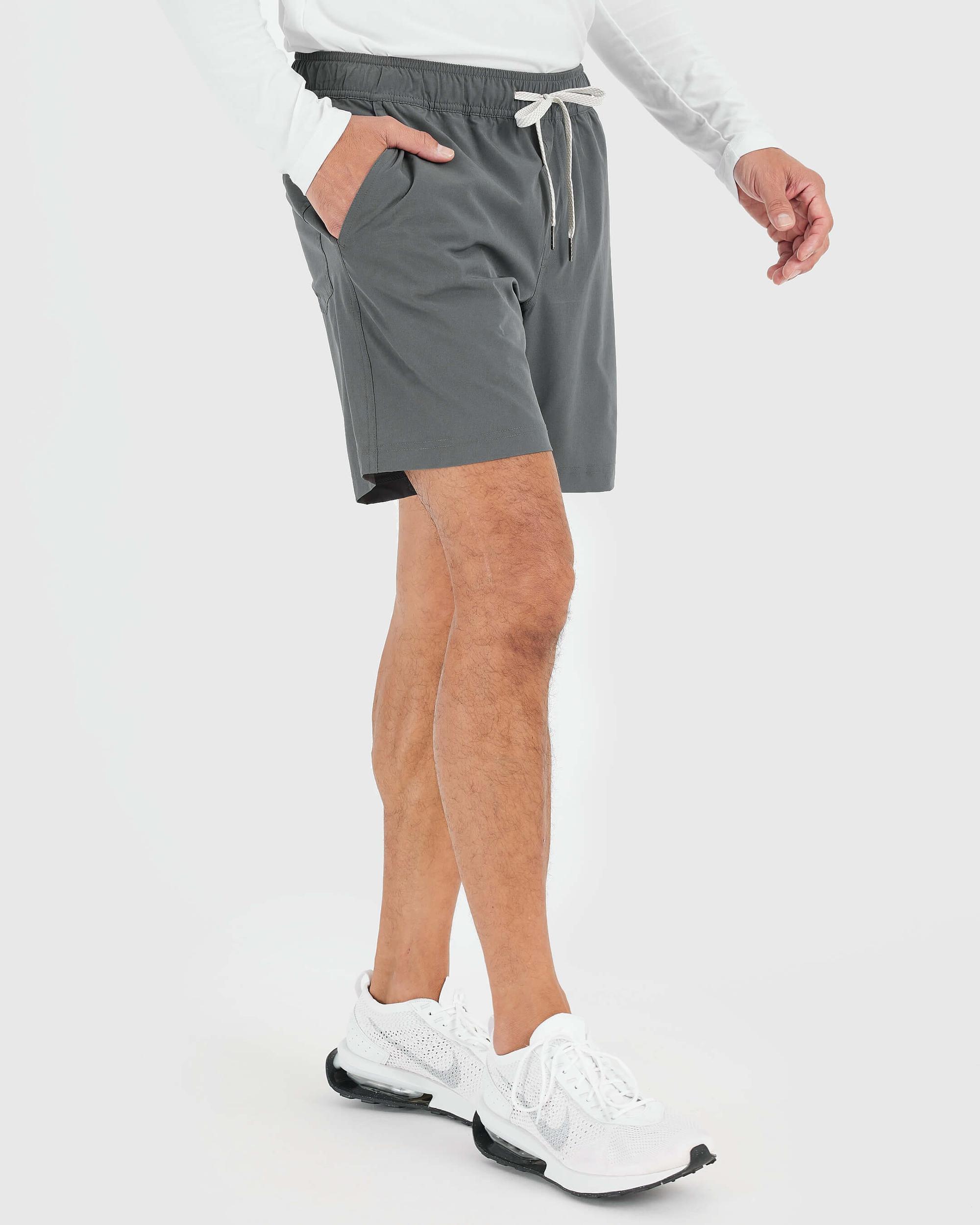 Carbon Active Quick Dry Shorts with Liner Product Image