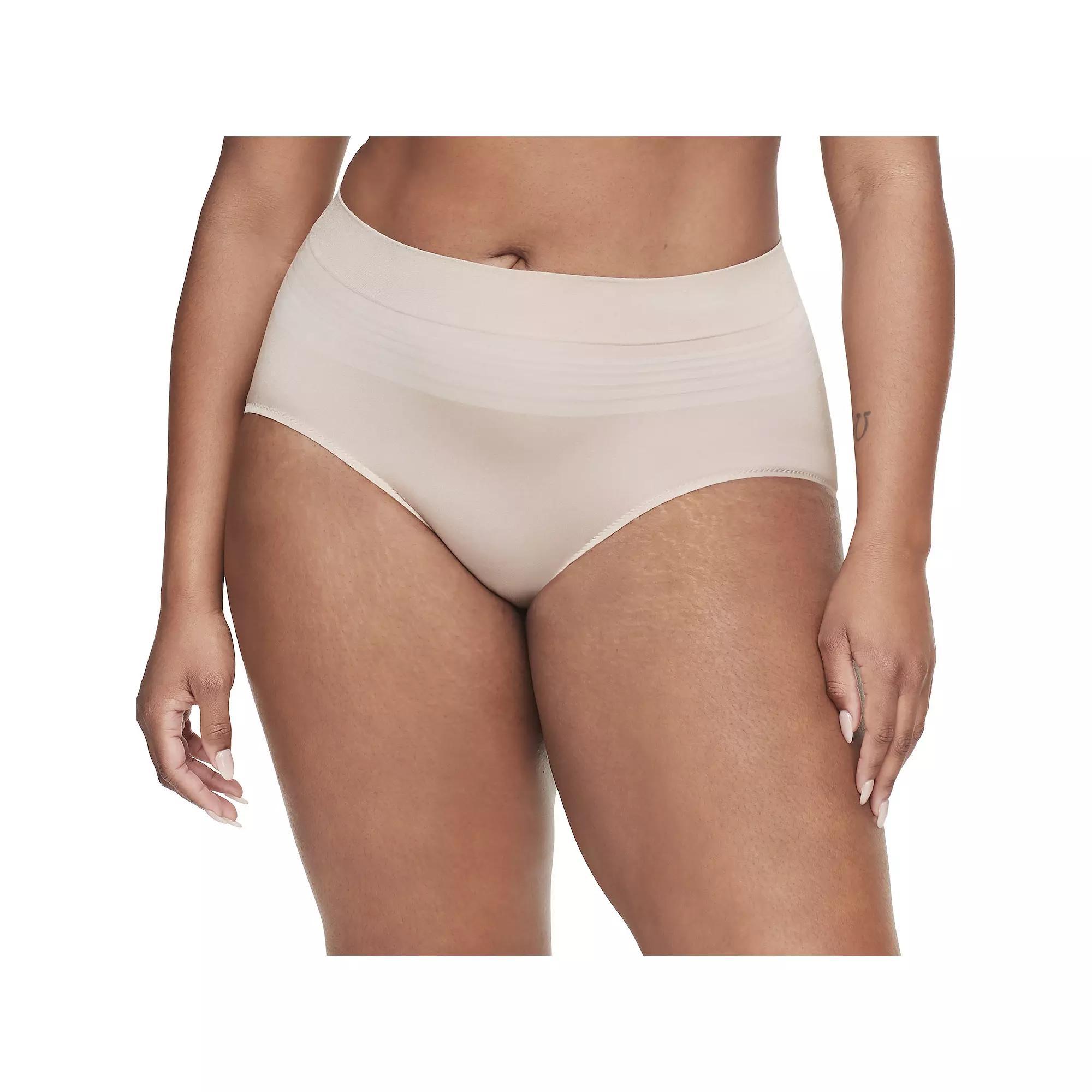 Warners No Pinching, No Problems® Dig-Free Comfort Waist with Lace Smooth and Seamless Brief RS1501P, Women's,  Product Image