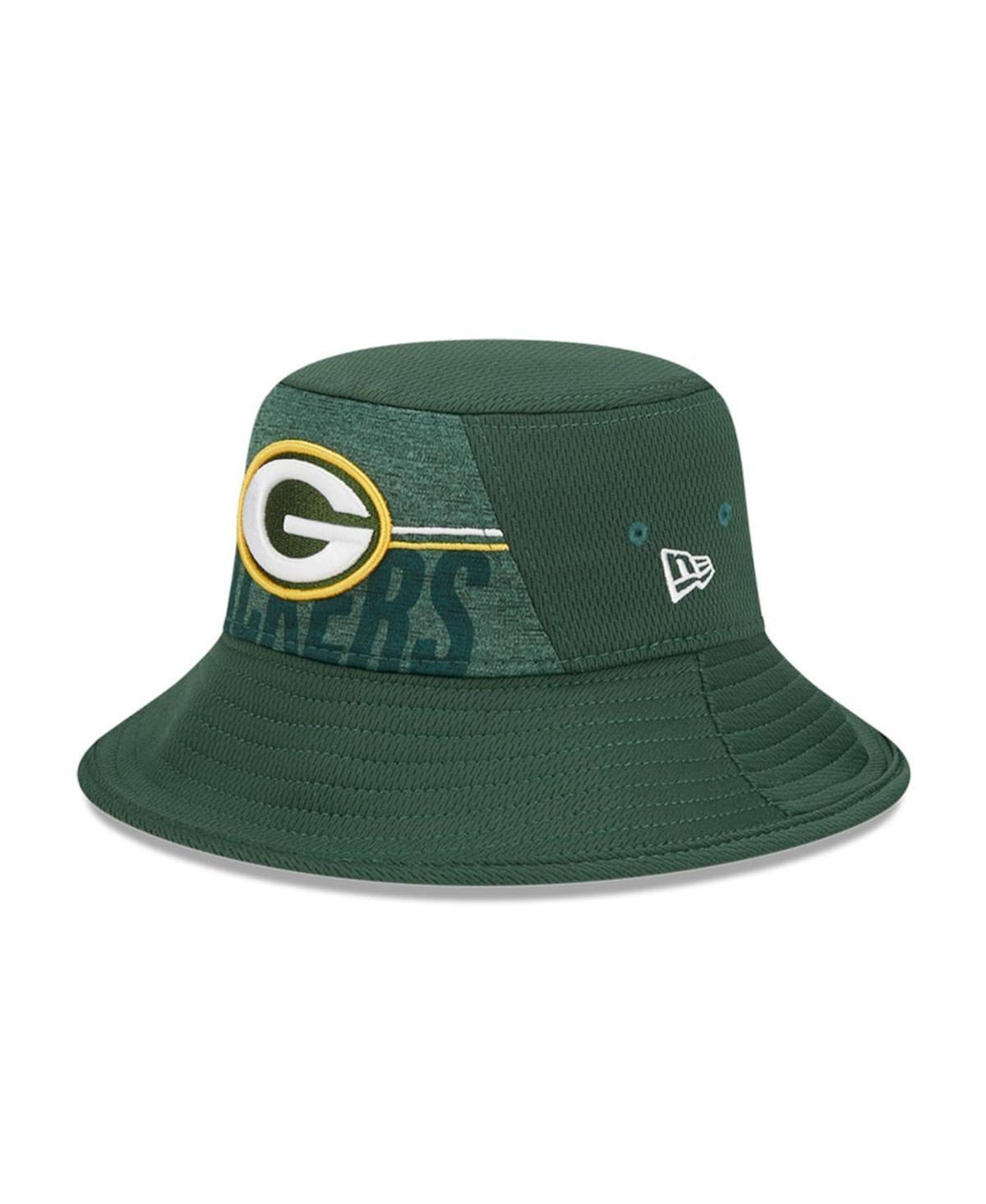 Mens New Era Bay Packers 2023 NFL Training Camp Stretch Bucket Hat Product Image