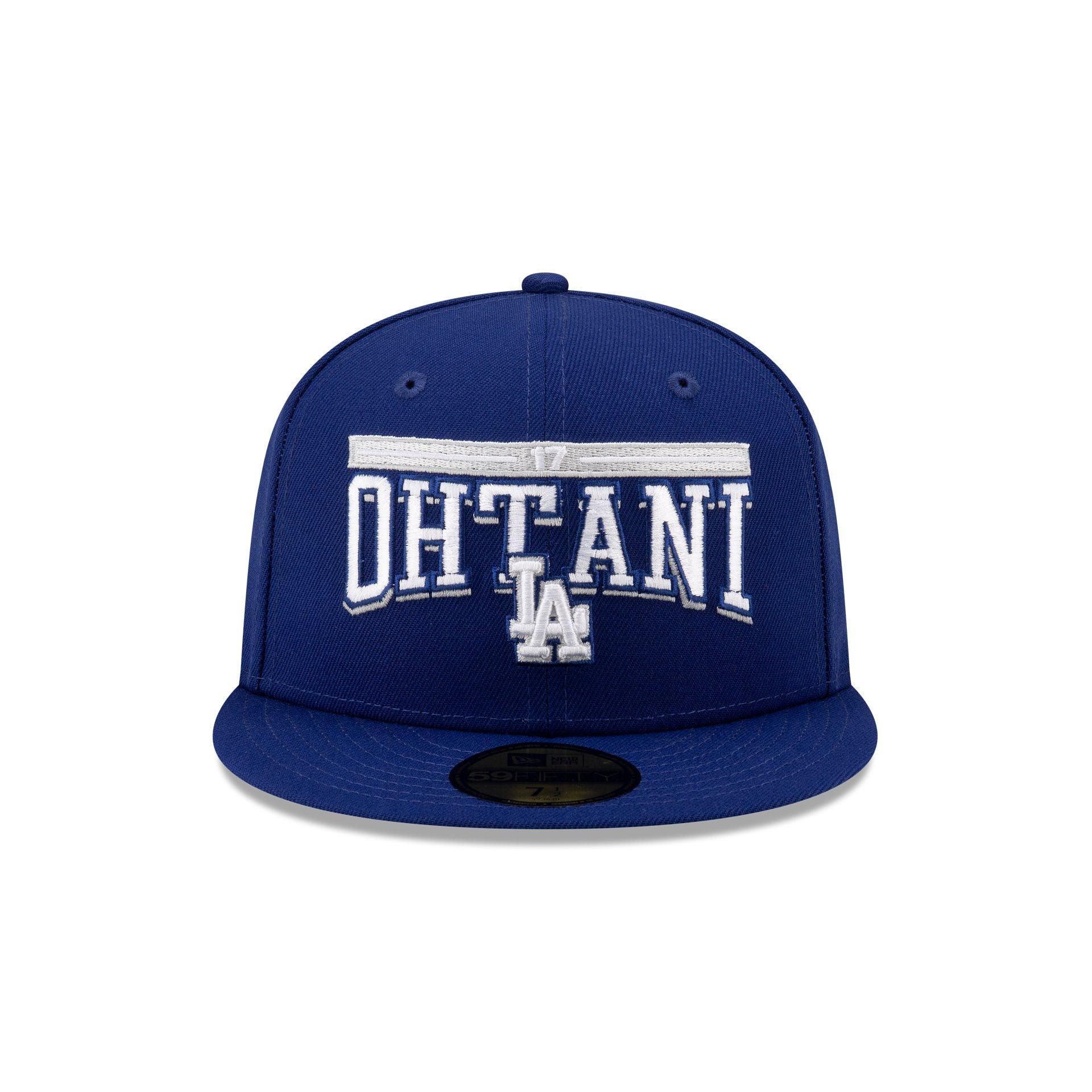 Los Angeles Dodgers Shohei Ohtani Blue 59FIFTY Fitted Hat Male Product Image