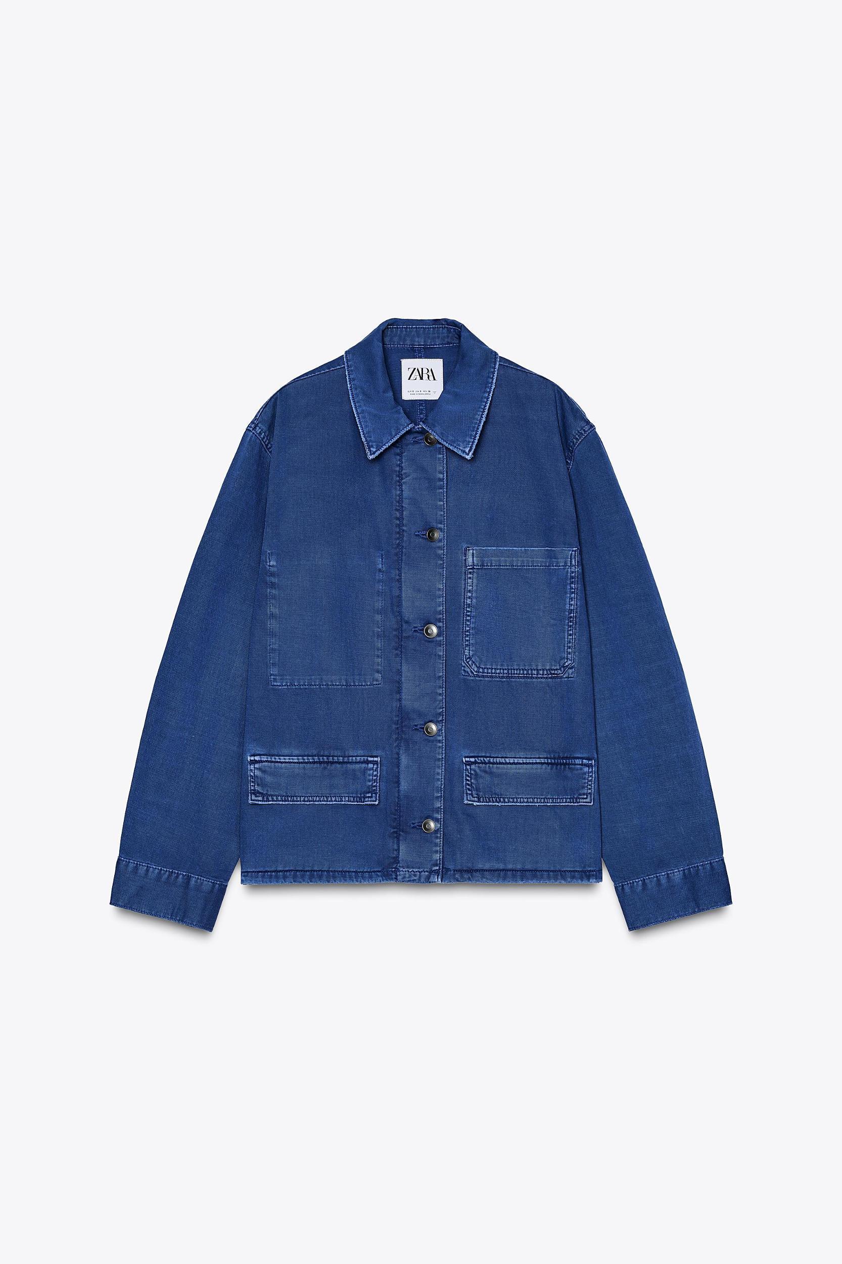 TRF COLOR DENIM JACKET Product Image
