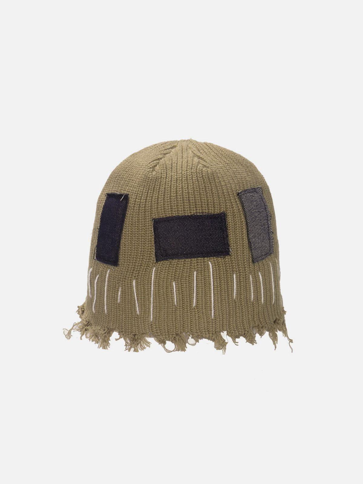 Patch String Fringe Hat Product Image