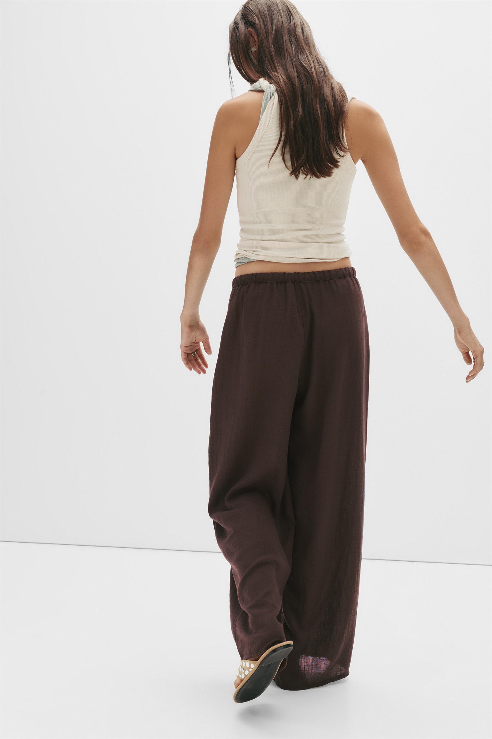 Flowing rustic trousers Product Image
