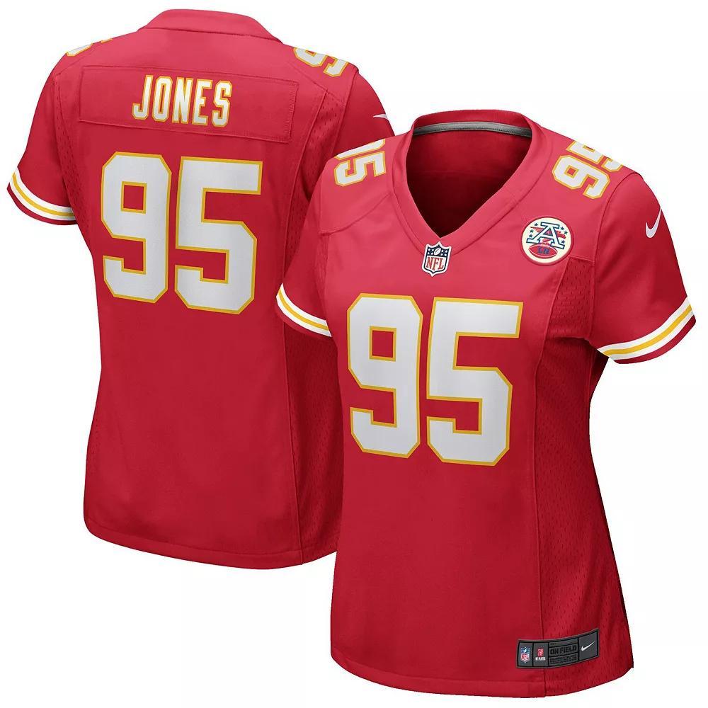 Women's Nike Chris Jones Red Kansas City Chiefs Game Jersey,  Product Image