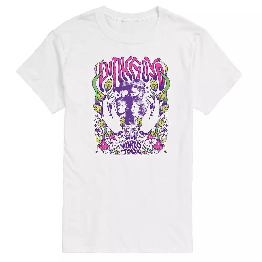Big & Tall Pink Floyd World Tour 1968 Graphic Tee, Men's,  Product Image