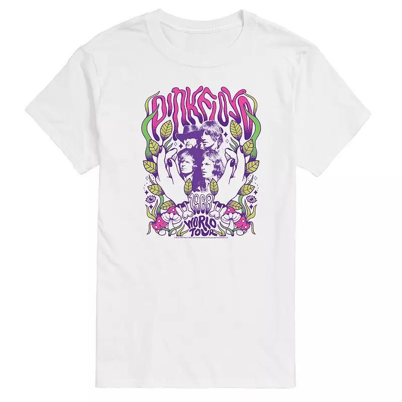 Big & Tall Pink Floyd World Tour 1968 Graphic Tee, Men's,  Product Image