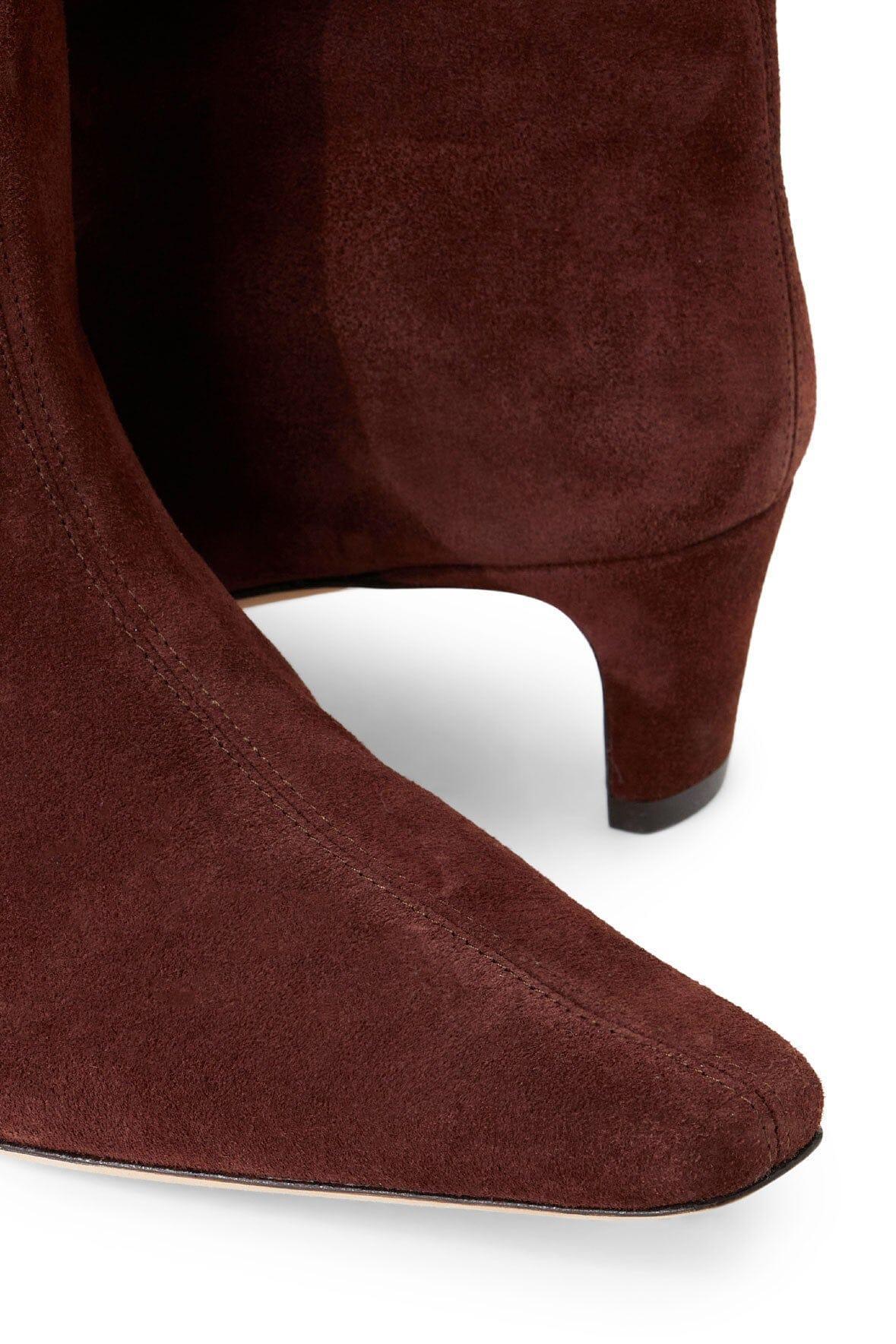 WALLY ANKLE BOOT | MAHOGANY SUEDE Product Image