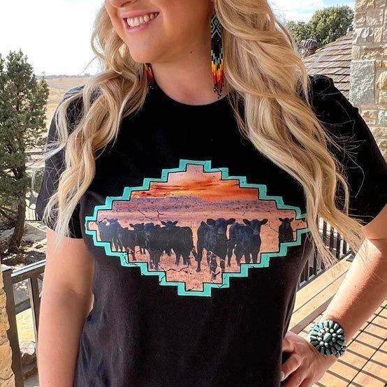 Plus Home Is Where The Herd Is Tee Product Image