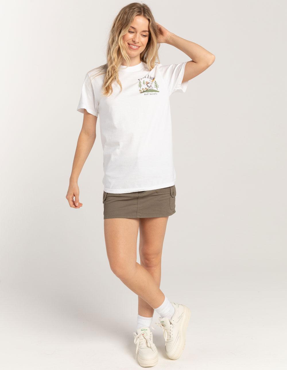 RIOT SOCIETY x Peanuts Take A Hike Womens Tee Product Image