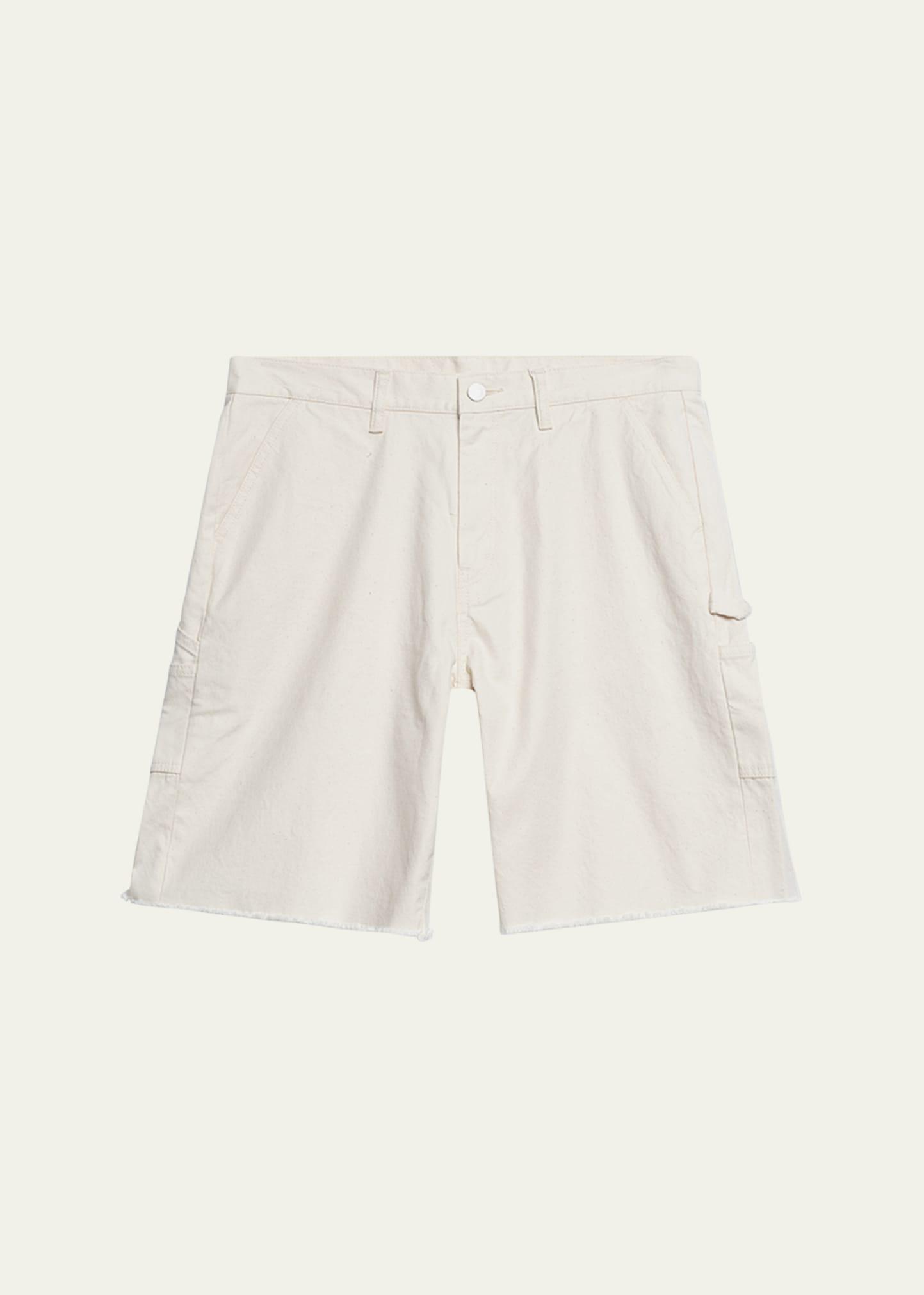 Mens Cutoff Canvas Work Shorts Product Image