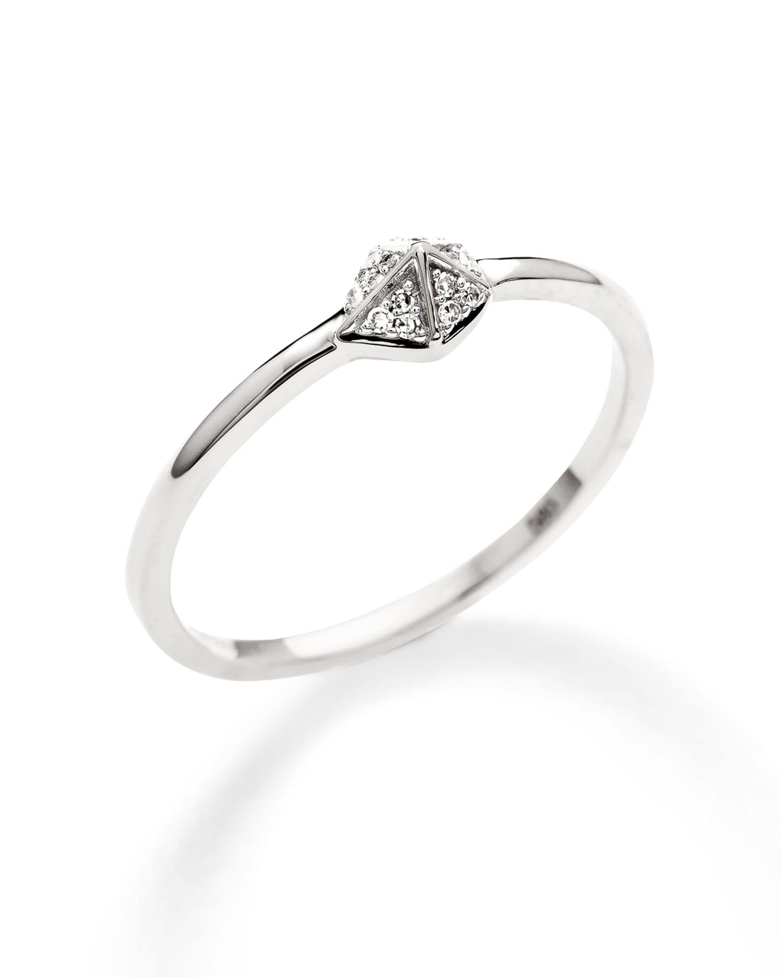 Fazia 14k White Gold Ring in White Diamond  Product Image