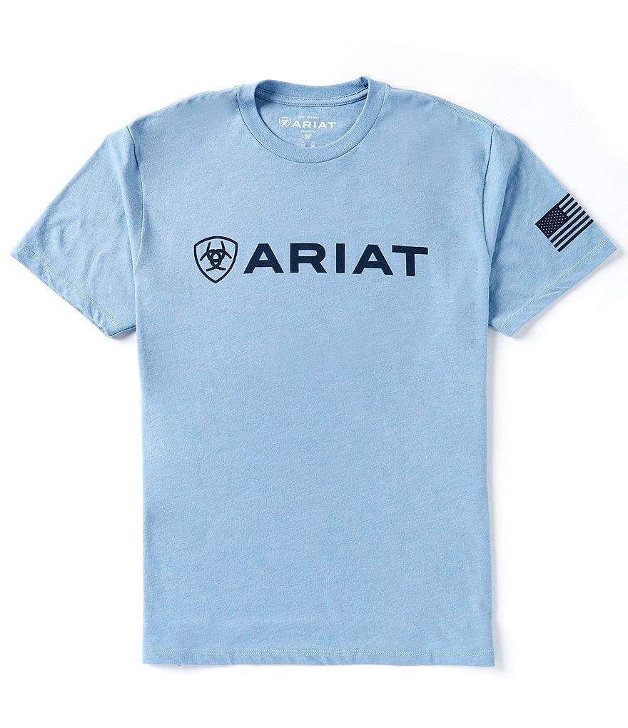 Ariat Shield Flag Short Sleeve Graphic T-Shirt Product Image