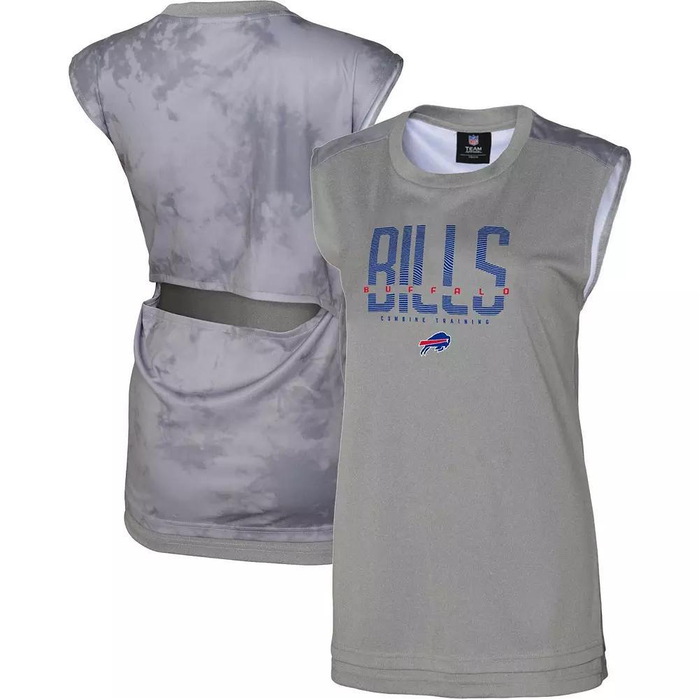 Women's Gray Chicago Bears No Sweat Tank Top,  Product Image