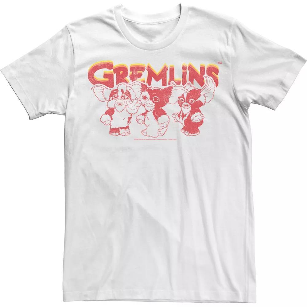 Men's Gremlins Retro Style Group Shot Tee,  Product Image