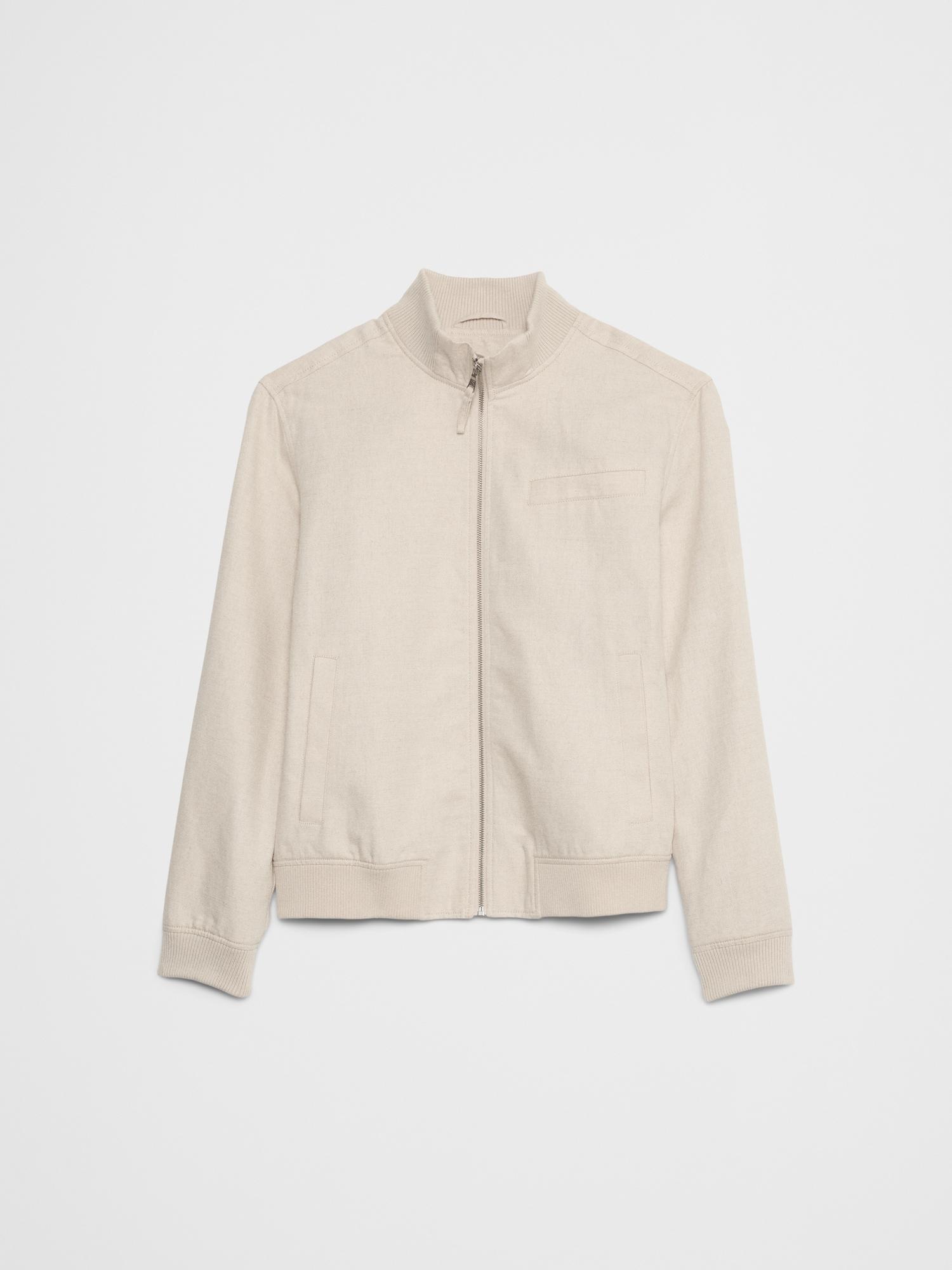 Cotton-Linen Bomber Product Image