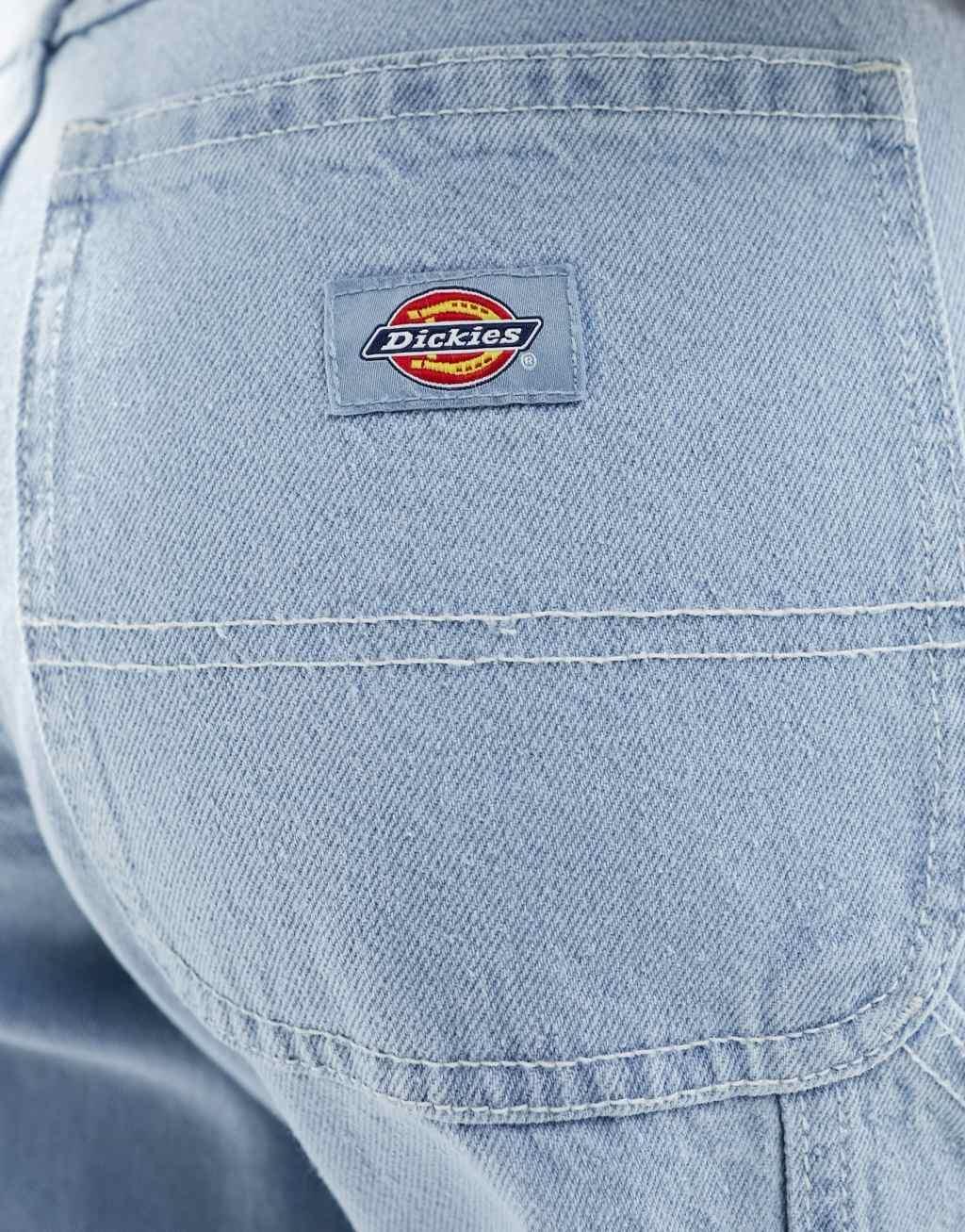 Dickies Herndon denim jeans in vintage aged blue Product Image