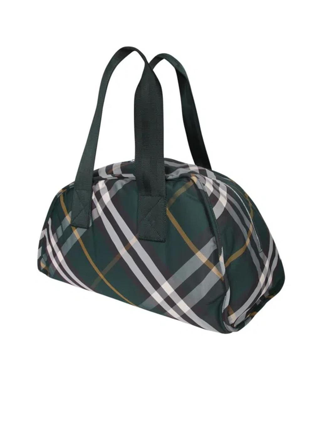 BURBERRY Travel Bags In Green Product Image