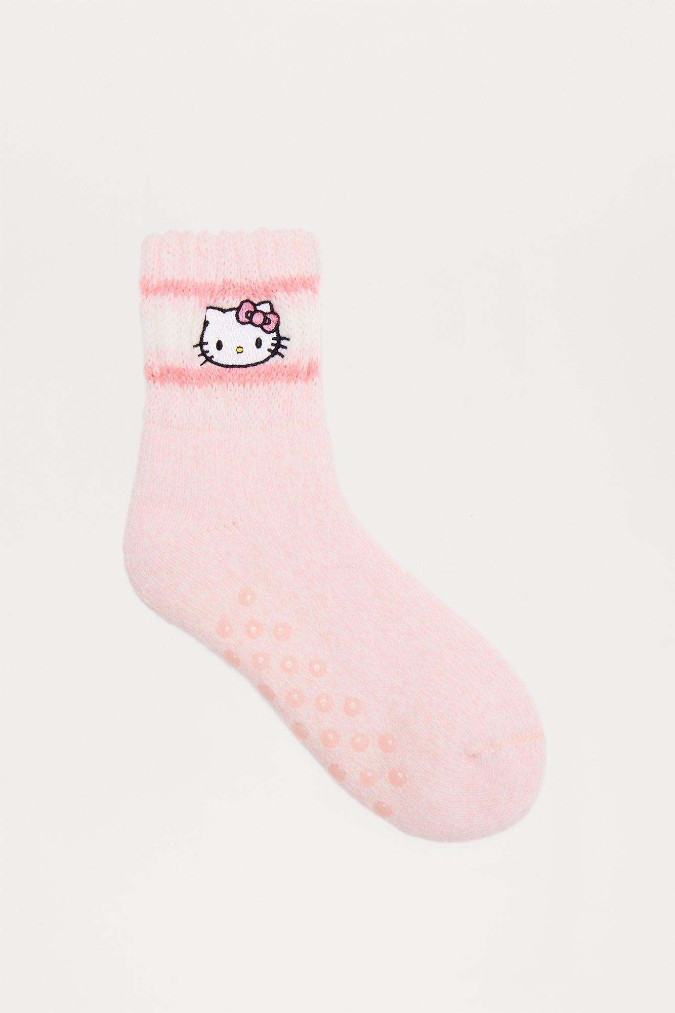 Pilate Hello Kitty Socks - Pink Product Image