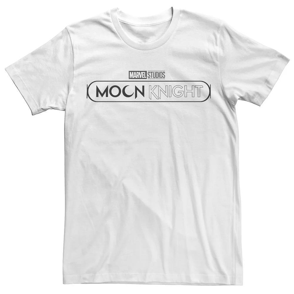 Men's Marvel Moon Knight Black Logo Tee,  Product Image