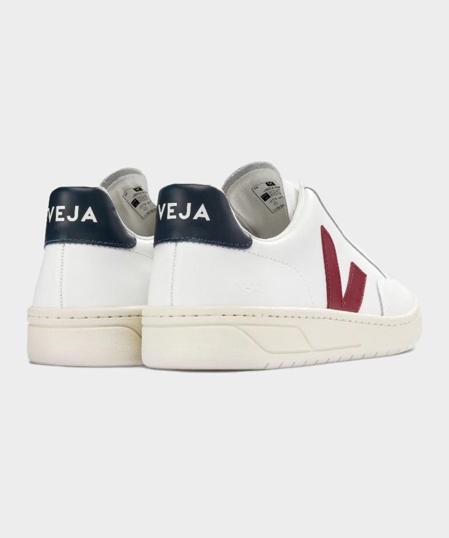 Veja V-12 Vegan Leather in Marsala Nautico Product Image