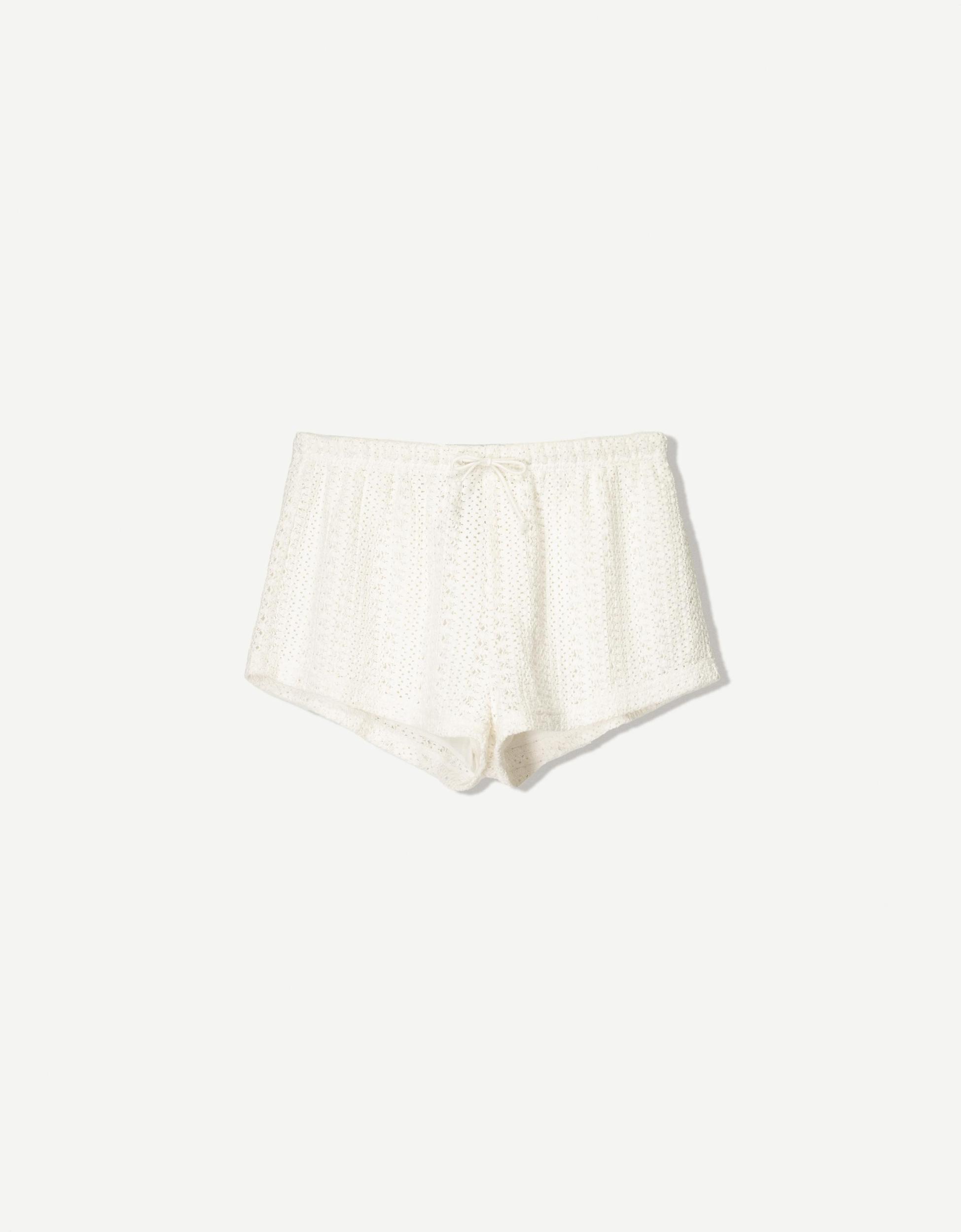 Rustic crochet shorts Product Image