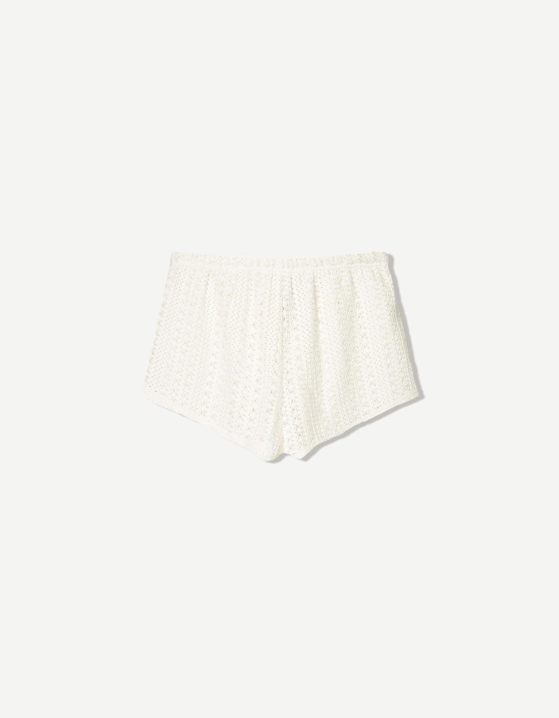 Rustic crochet shorts Product Image