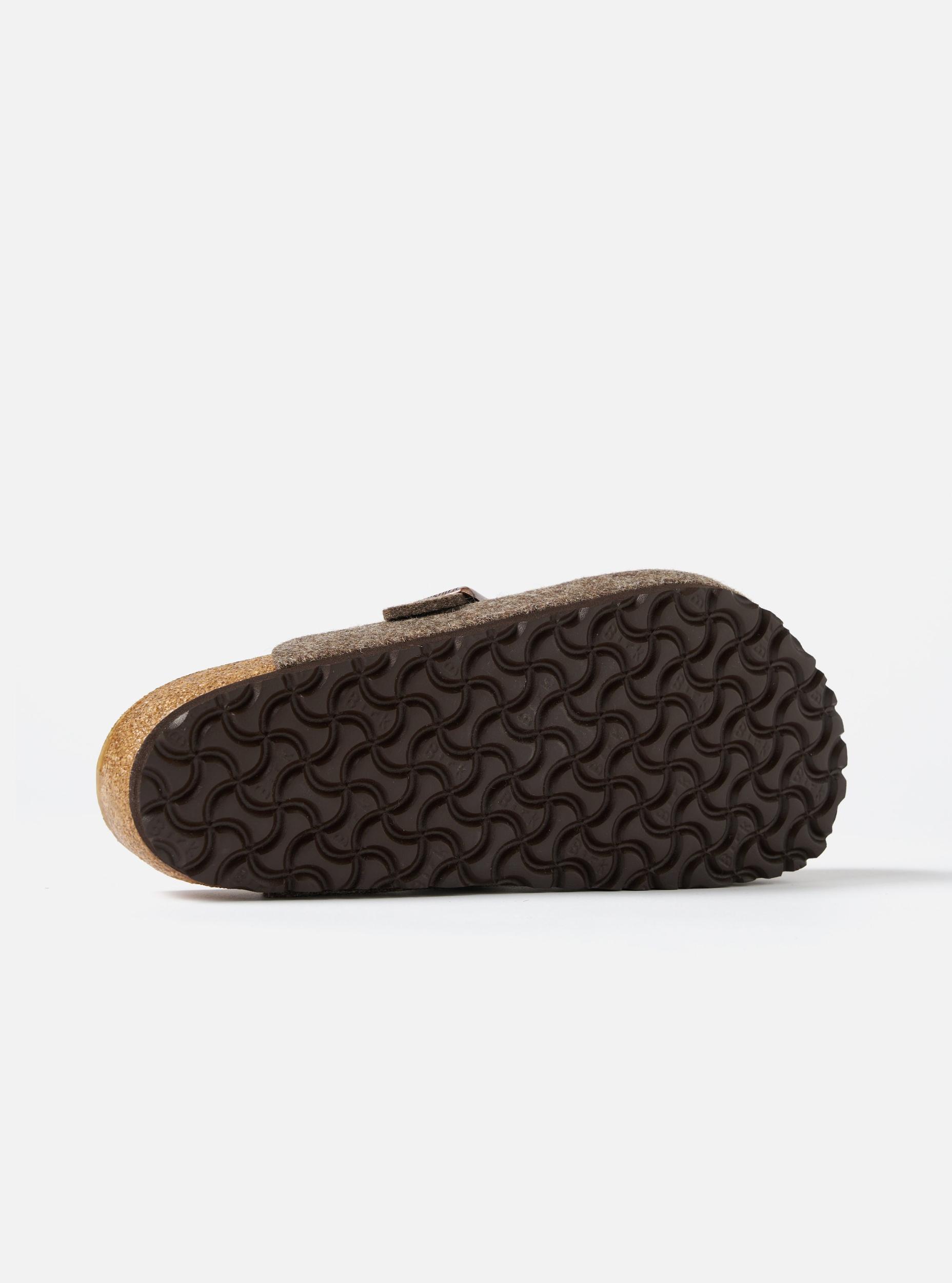 Birkenstock Boston in Cocoa Wool Product Image