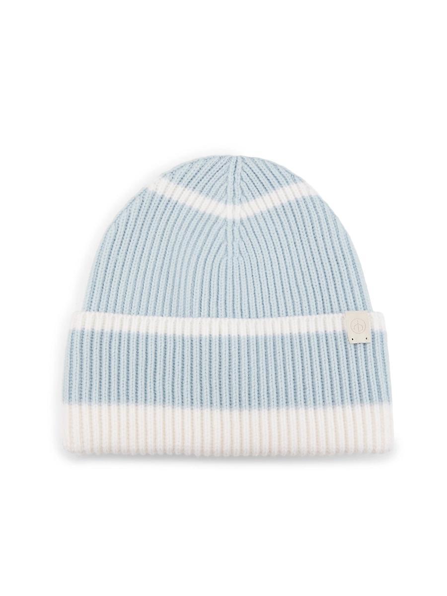 Womens Blake Striped Wool Beanie Product Image