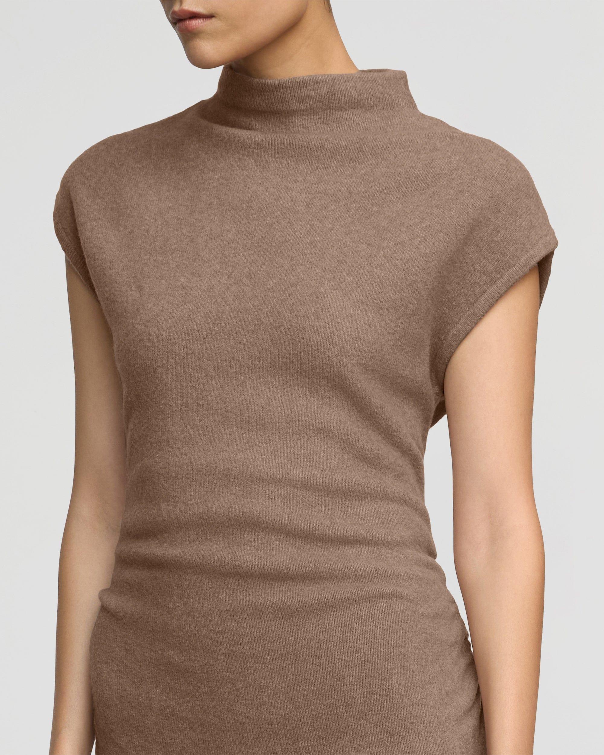 Caspia Mock-Neck Sweater Dress Product Image