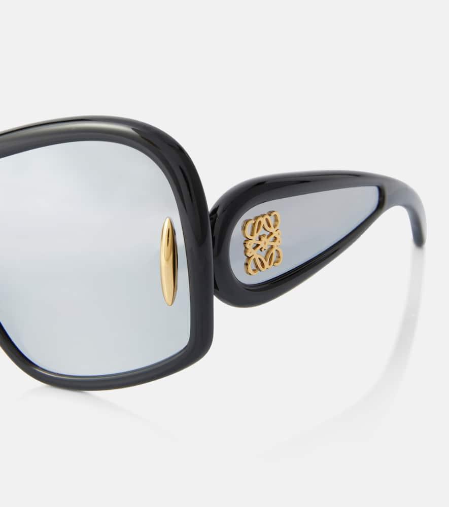 LOEWE Shield Frame Sunglasses In Black Product Image