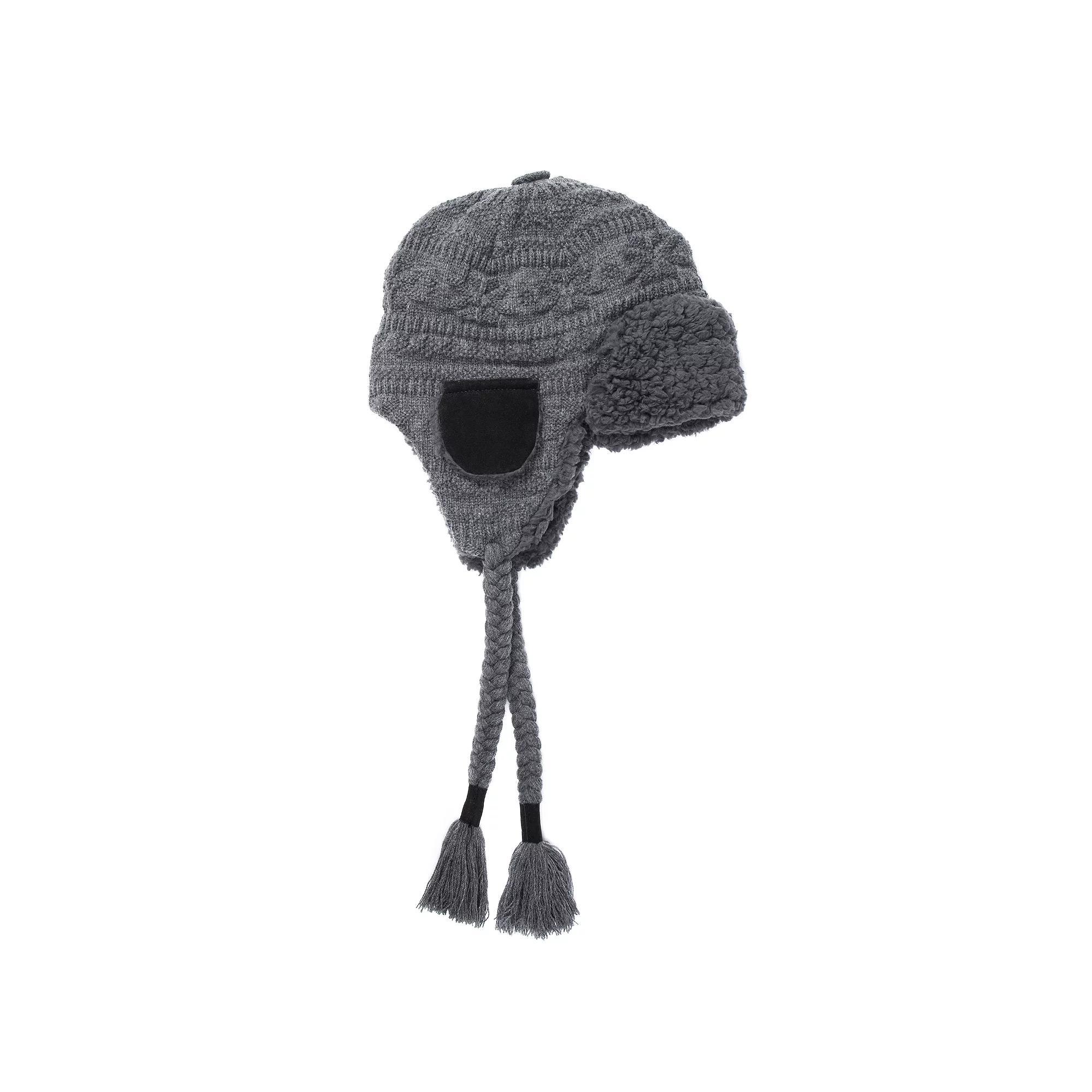Men's MUK LUKS Faux-Fur Trapper Hat, Gray Product Image