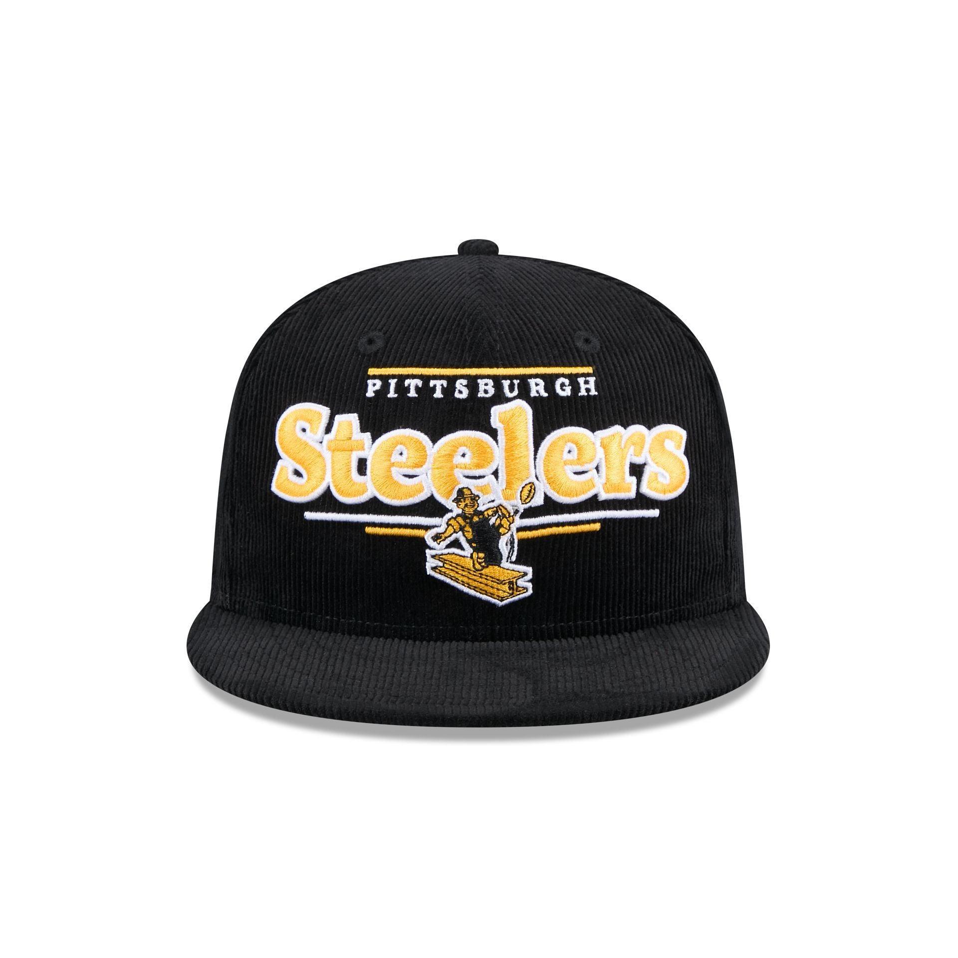 Pittsburgh Steelers Throwback Display 9FIFTY Snapback Hat Male Product Image