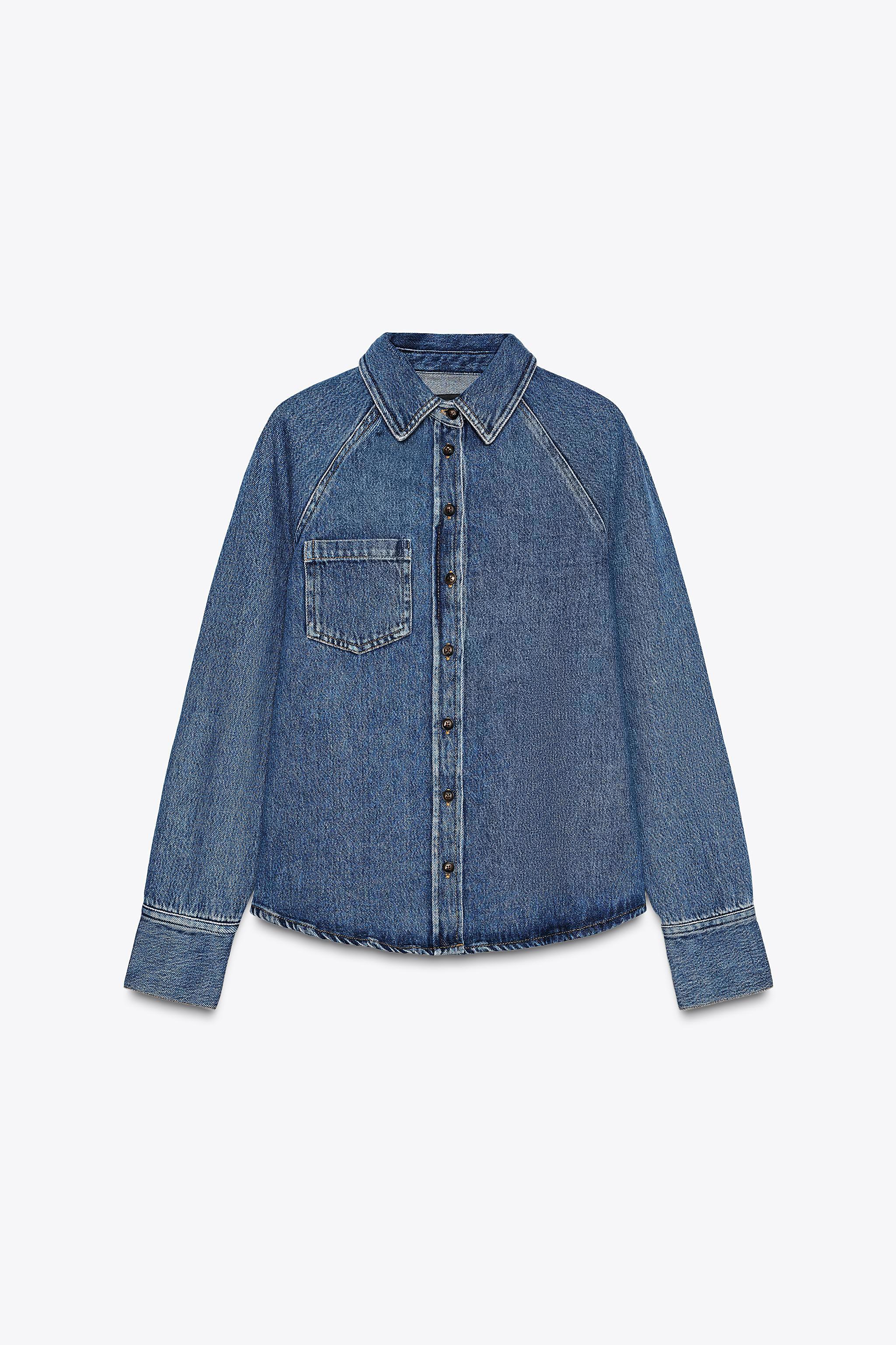 DENIM SHIRT ZW COLLECTION Product Image