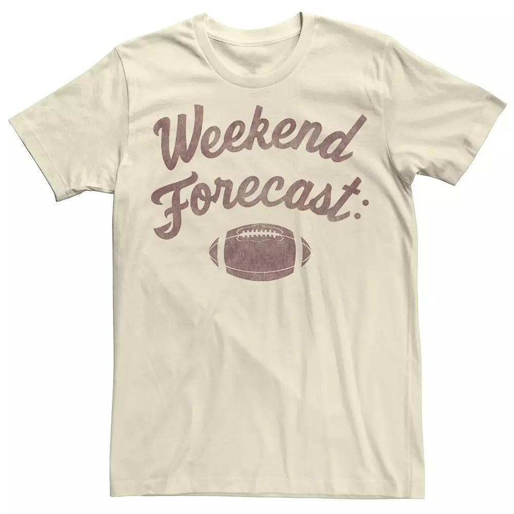 Men's Weekend Forecast Football Stamp Tee,  Product Image