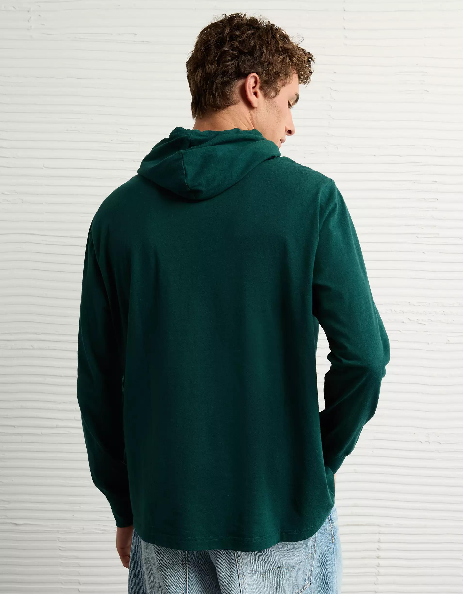 AE Icon Logo Graphic Hoodie T-Shirt Product Image