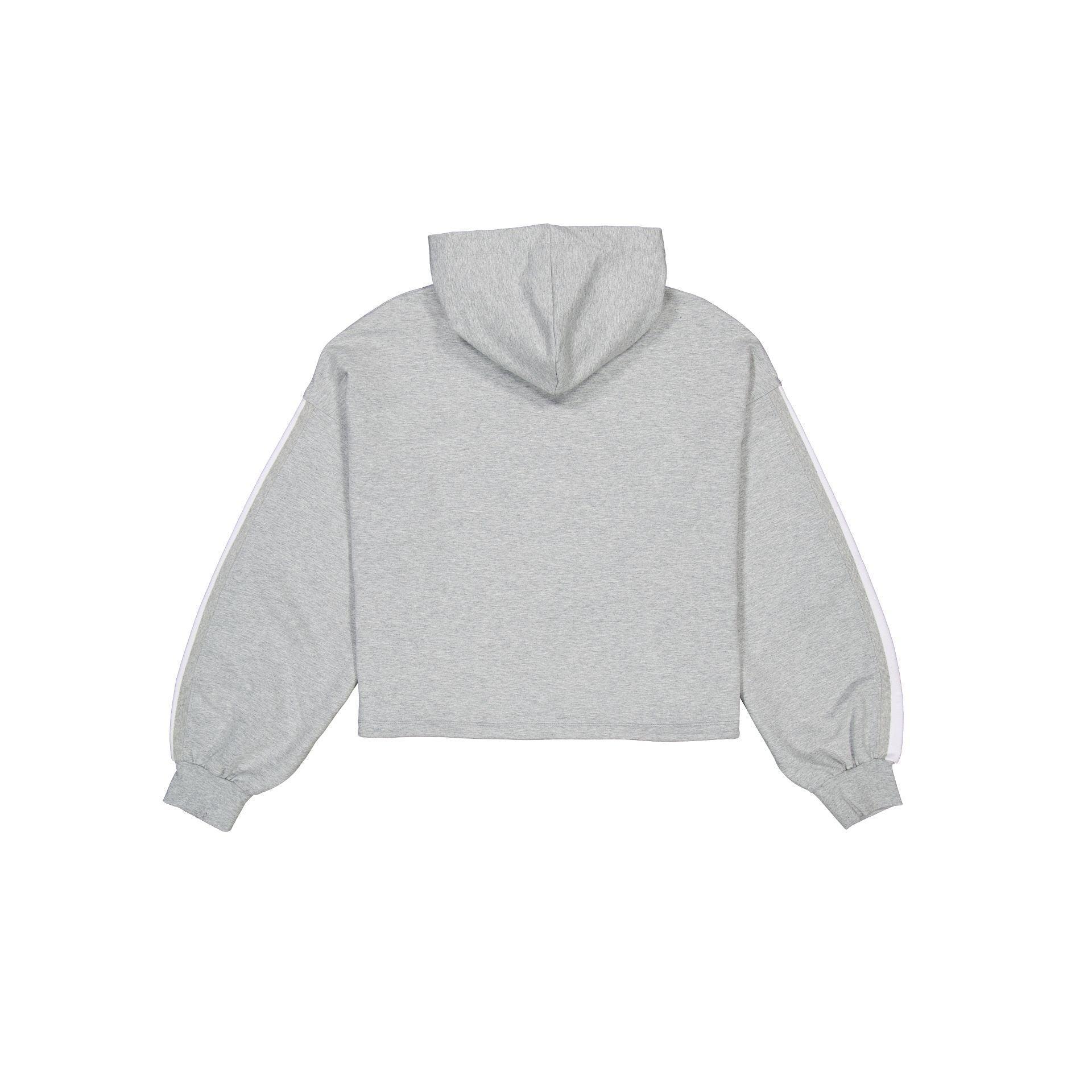Chicago Bulls Gray Logo Select Women's Hoodie Female Product Image