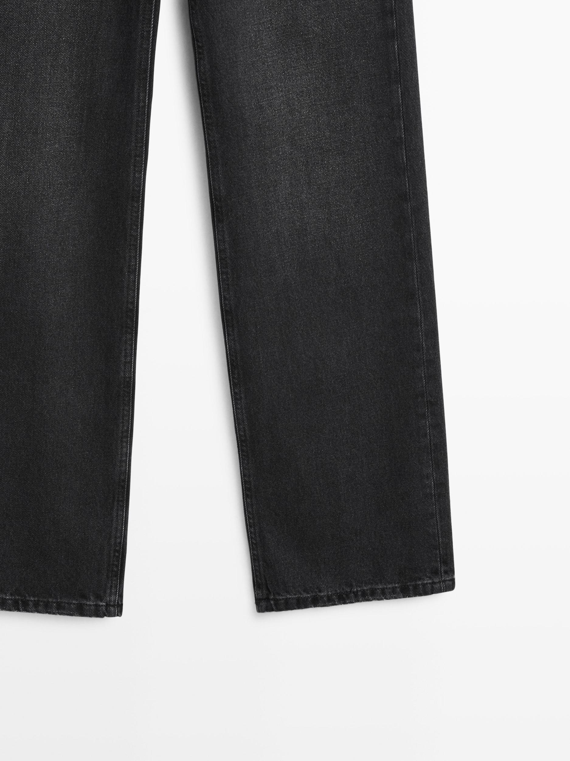 Mid-rise wide-leg jeans Product Image