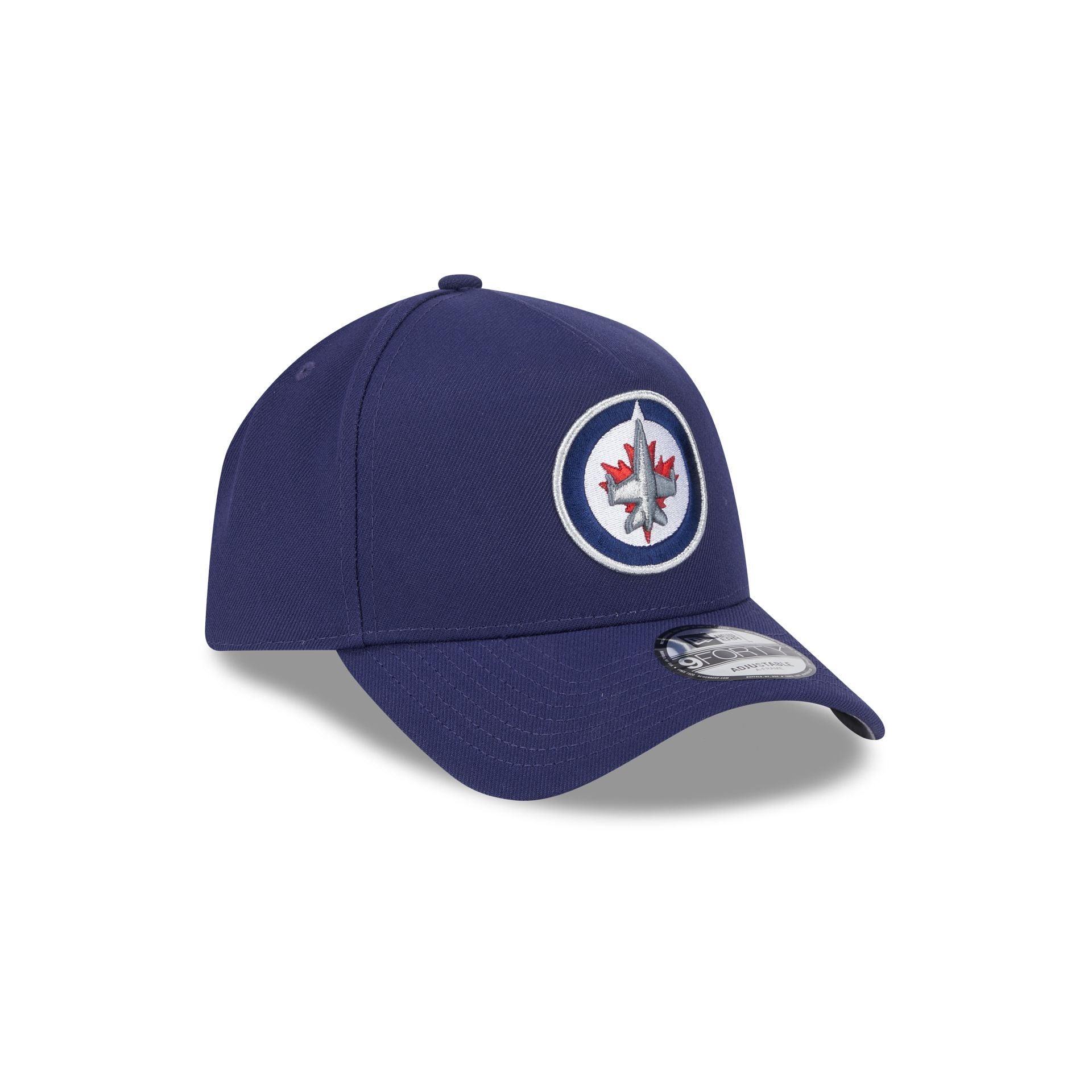 Winnipeg Jets Team 9FORTY A-Frame Snapback Hat Male Product Image