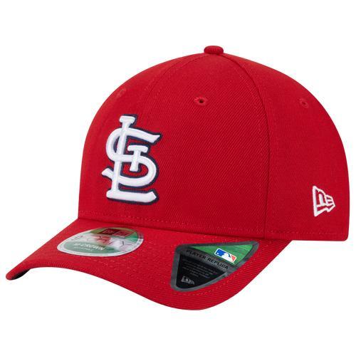 Men's New Era Red St. Louis Cardinals Player Replica 9FORTY Adjustable Hat Product Image