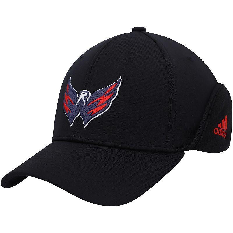 Mens adidas Washington Capitals Earflap Flex Hat Product Image