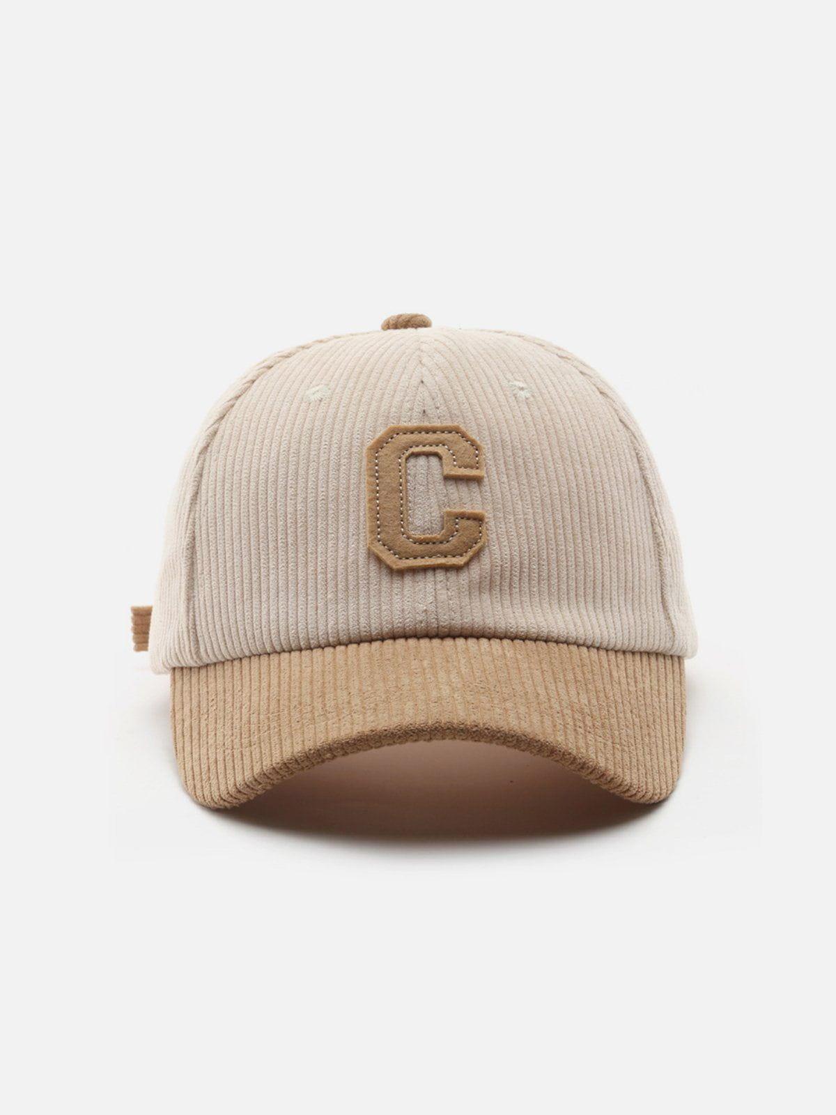 Letter C Patchwork Hat Product Image
