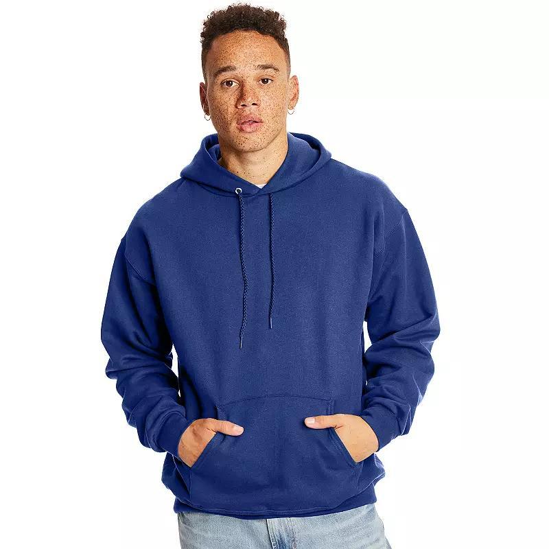 Men's Hanes Ultimate® Fleece Pullover Hoodie, Size: XL, White Product Image