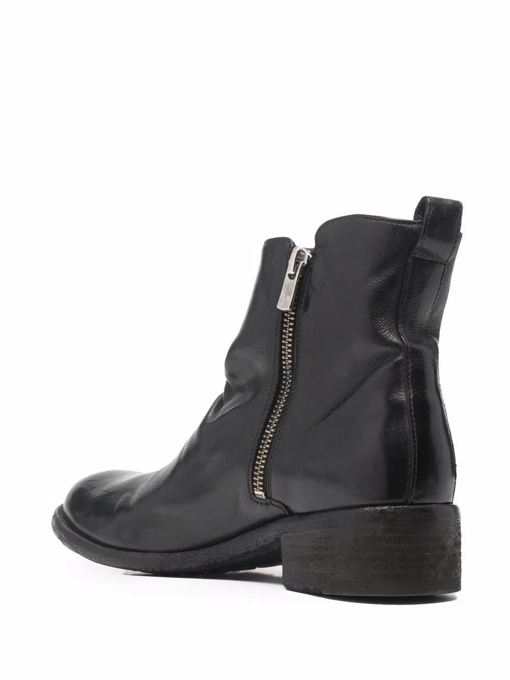 OFFICINE CREATIVE Lison Leather Boot In Schwarz Product Image