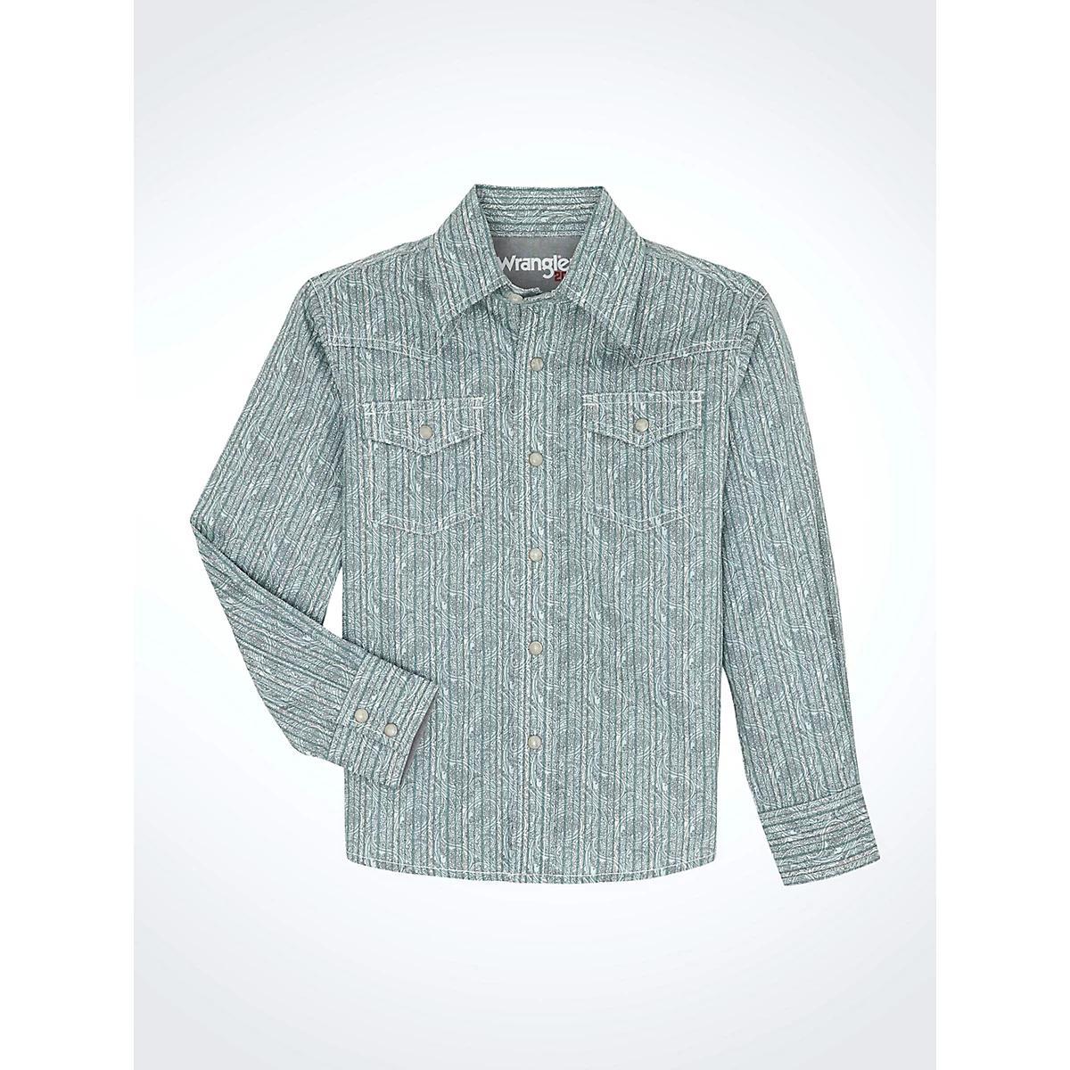 Baby Boy Long Sleeve Classic Denim Jacket in Dark Blue Product Image