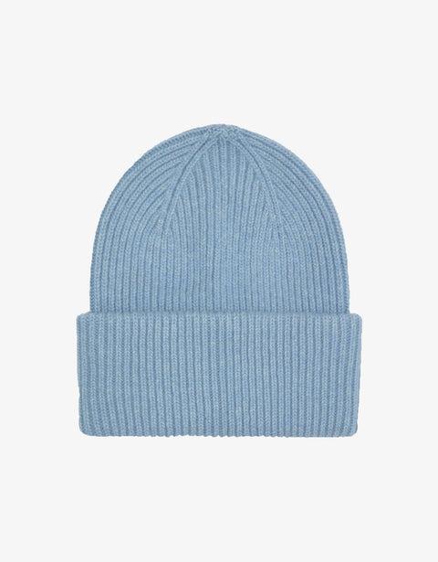 Merino Wool Hat - Stone Blue Product Image