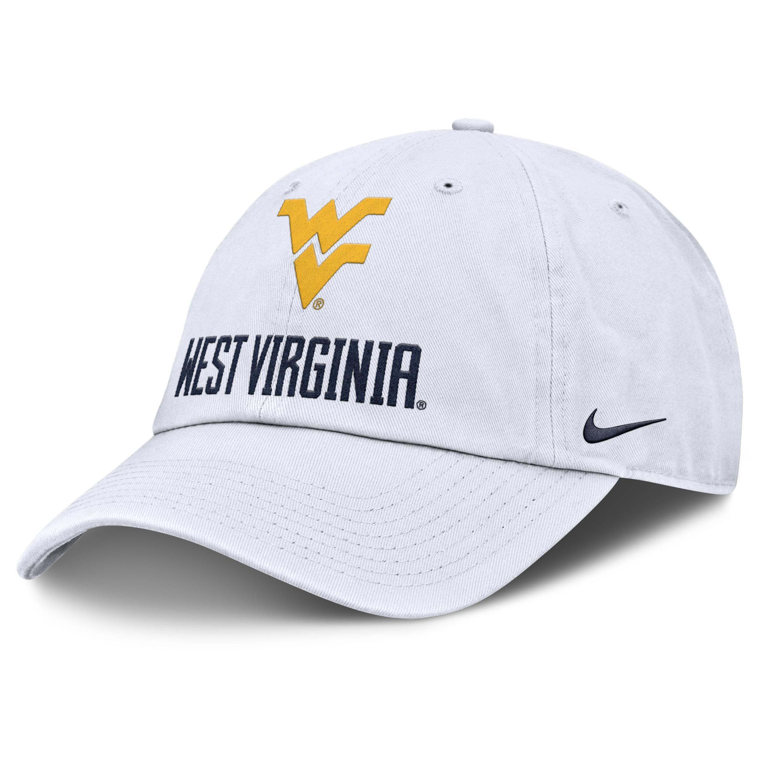West Virginia Sideline Club Gameday Men's Nike College Adjustable Hat Product Image