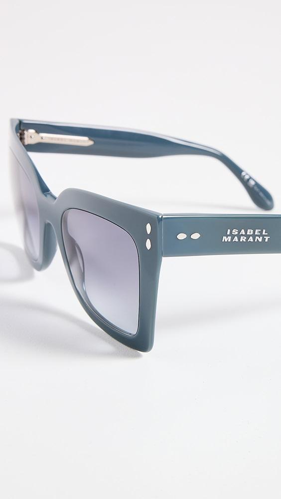 Isabel Marant Oversized Cat Eye Sunglasses | Shopbop Product Image