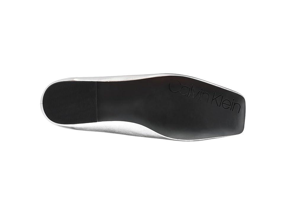 Calvin Klein Nyta Leather) Women's Flat Shoes Product Image